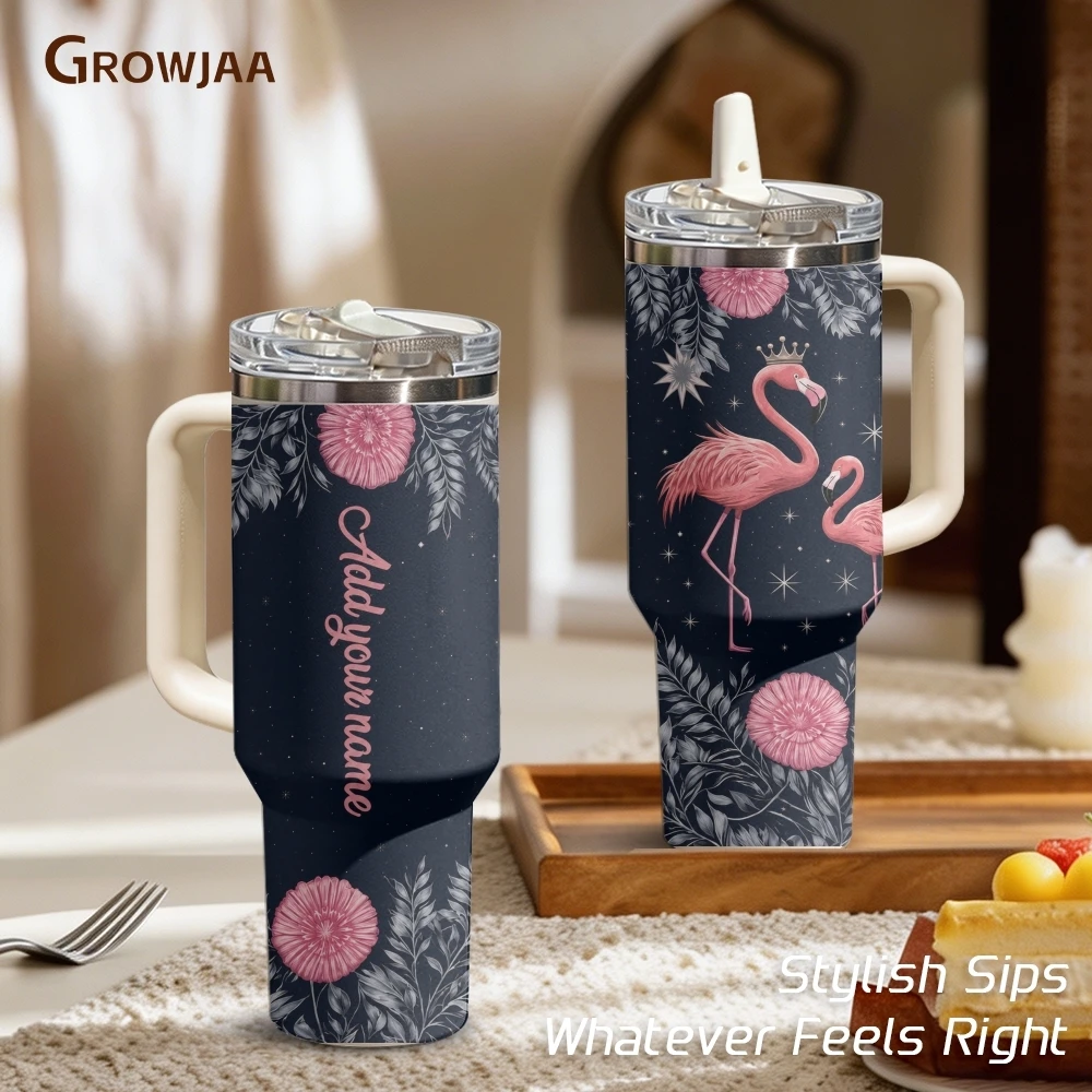 

Gothic series of animals Vacuum Flasks 40oz Vacuum Insulated Travel Mug - Stainless Steel Straw Cup Lid