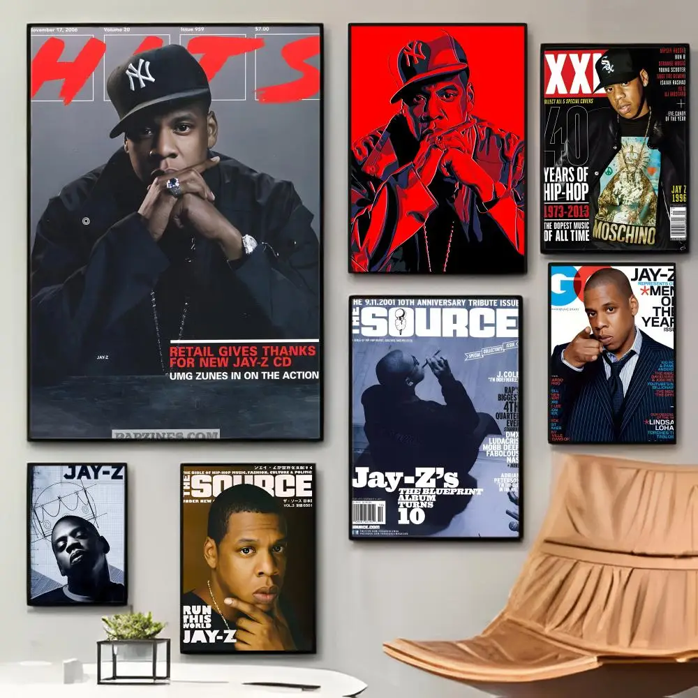 Jay-Z Singer 99 Problems Poster Sticky Waterproof Coffee House Bar Room Wall Decor Gift