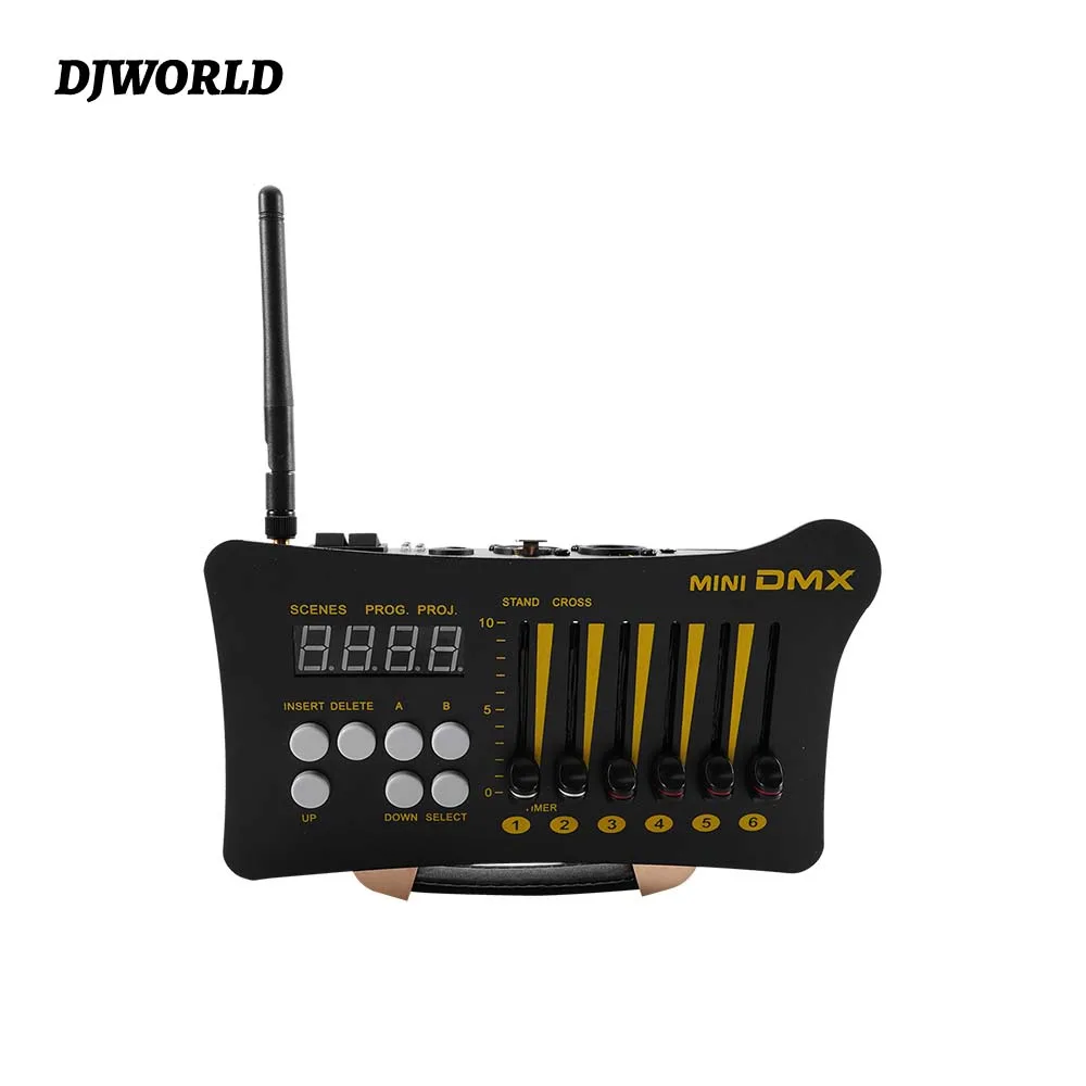 MINI DMX Controller 54Channel DMX Dimmer DMX Spillter 8 Ports Channels Line Tester Terminators Wireless DMX Transmitter Receiver