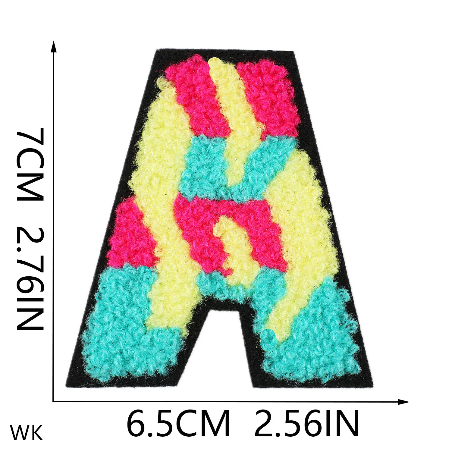 7cm Height Colorful Towel Alph - Sewing Id recension och pris