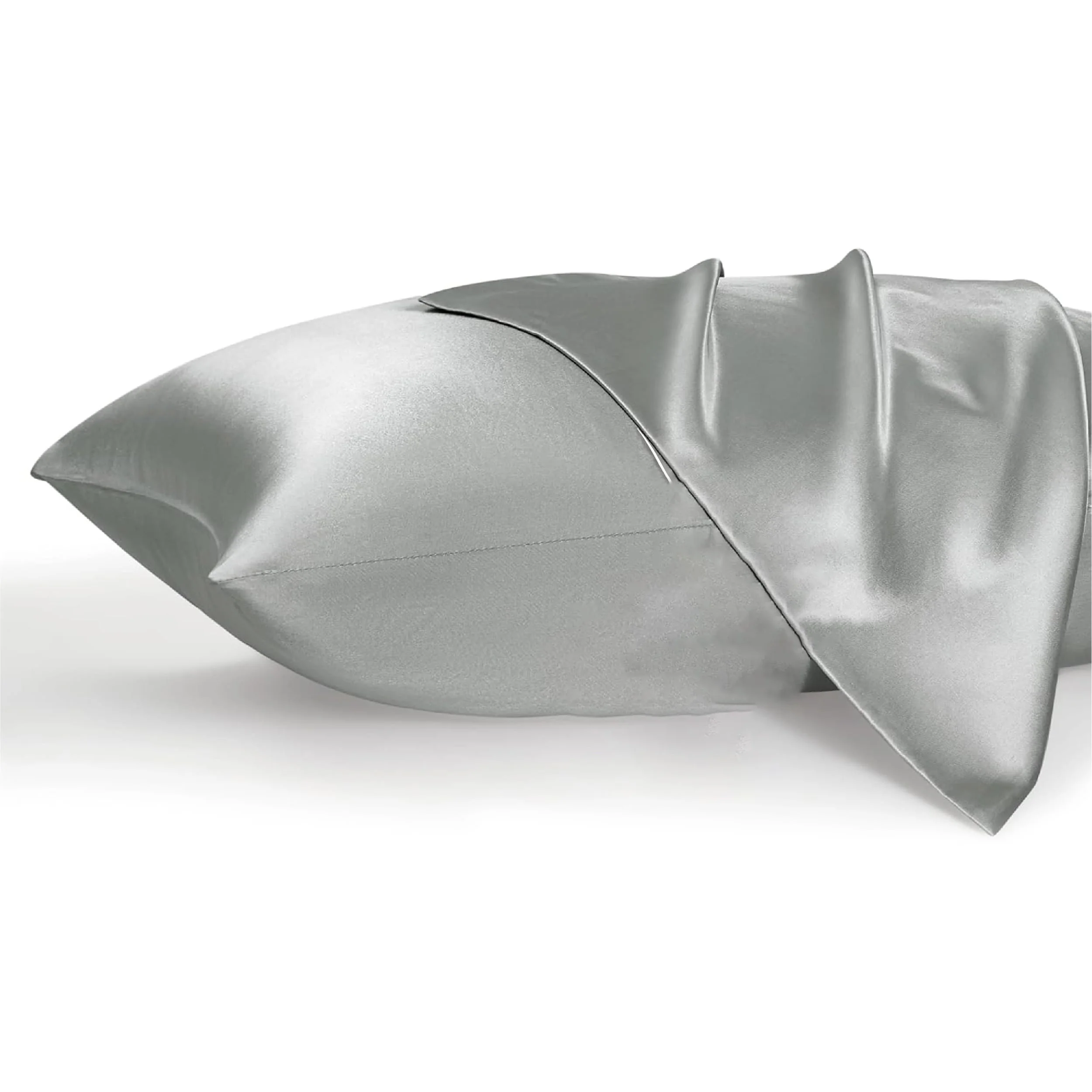 

Silk Pillowcase for Hair and Skin with Hidden Zipper Soft Breathable Smooth Cooling Pillow Covers for Sleeping