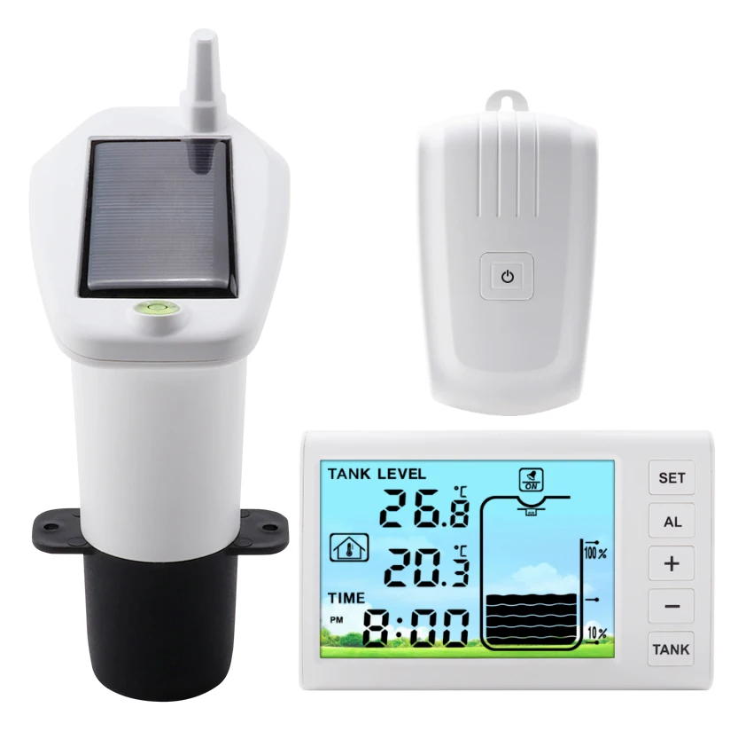 Ultrasonic Level Sensor Ultrasonic Water Tank Liquid Depth Level Meter Sensor Liquid Level Sensor Water Level Gauge Automatic