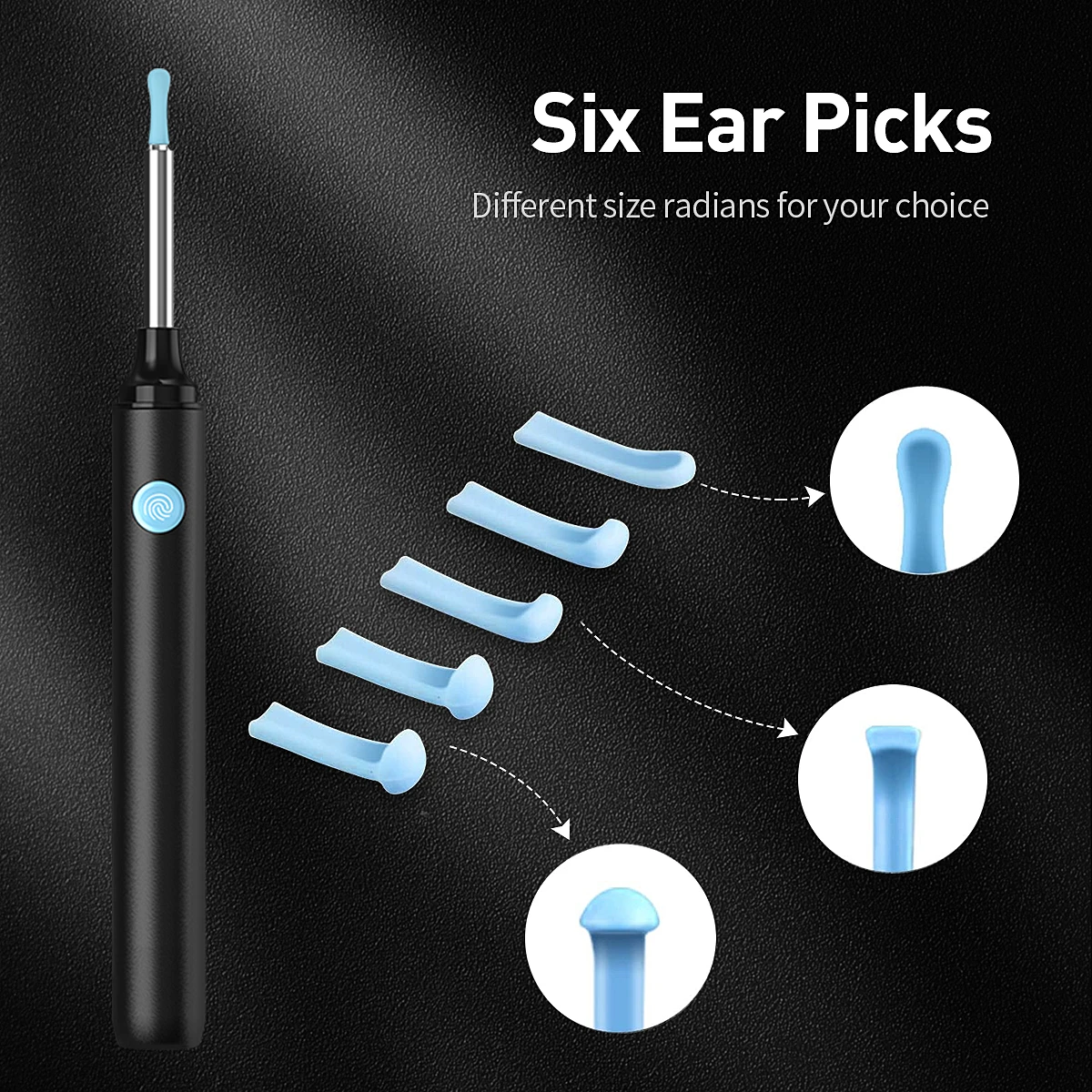 

Efficient & Safe Ear Cleaning with Rechargeable Ear Wax Removal Kit - Features Camera, and Low Operating Voltage for Professiona