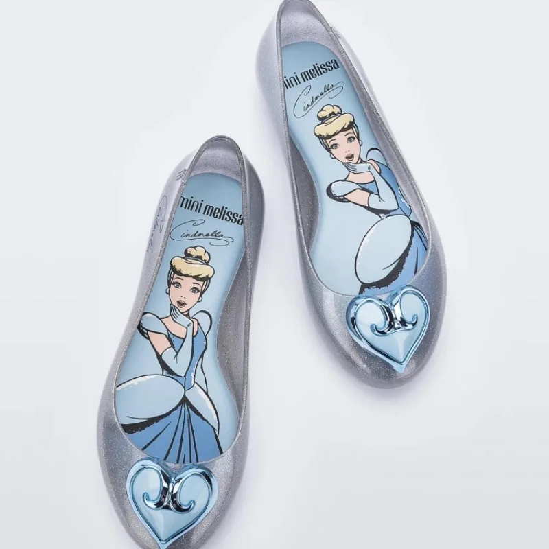 Disney girls cartoon frozen mermaid princess cute Sandals shoes non-slip soft bottom sports shoes for girl gift