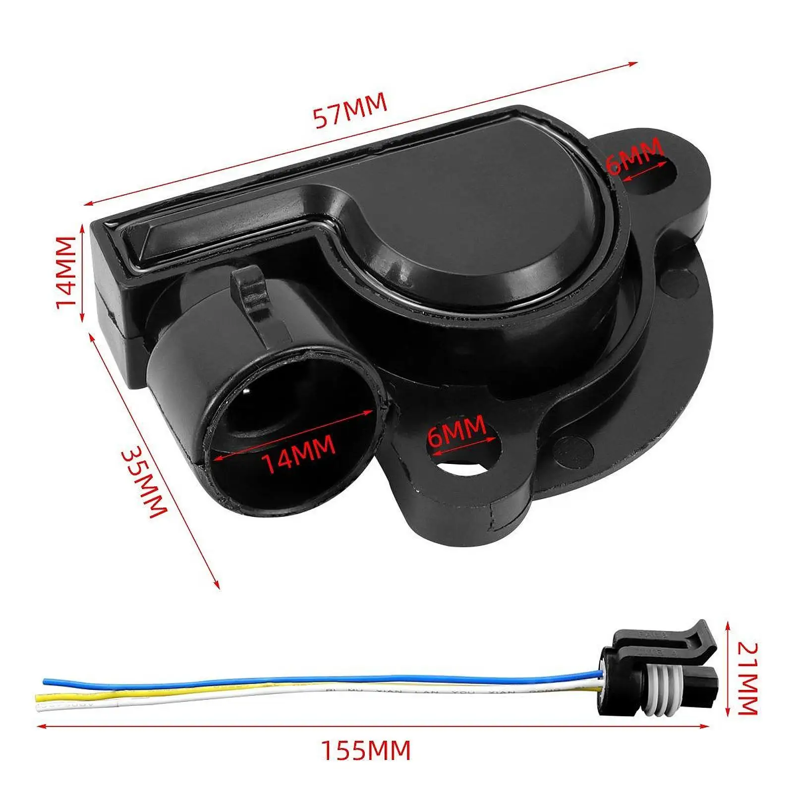 Compact Car Position Sensor High Performance Engine Optimize Throttle Part Replace for Chevrolet Aveo Daewoo Leganza