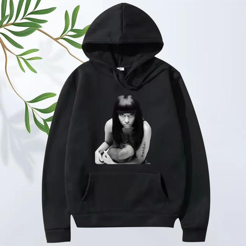 

Nicki Minaj classic graphic hoodie 2025 men women funny fashion vintage Long sleeve Sweatshirt with print oversized tops unisex