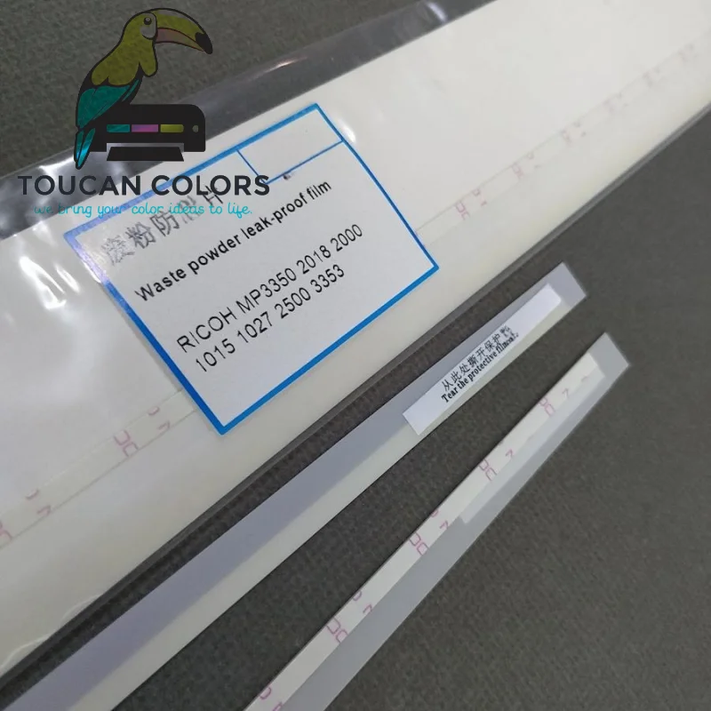 Selos de Mylar para Resíduos de Toner ToucanPrinter para Ricoh AF 1015 1027 2015 2018 MP 2500 3353 3350 MP3350 MP3353 MP2500 MP2