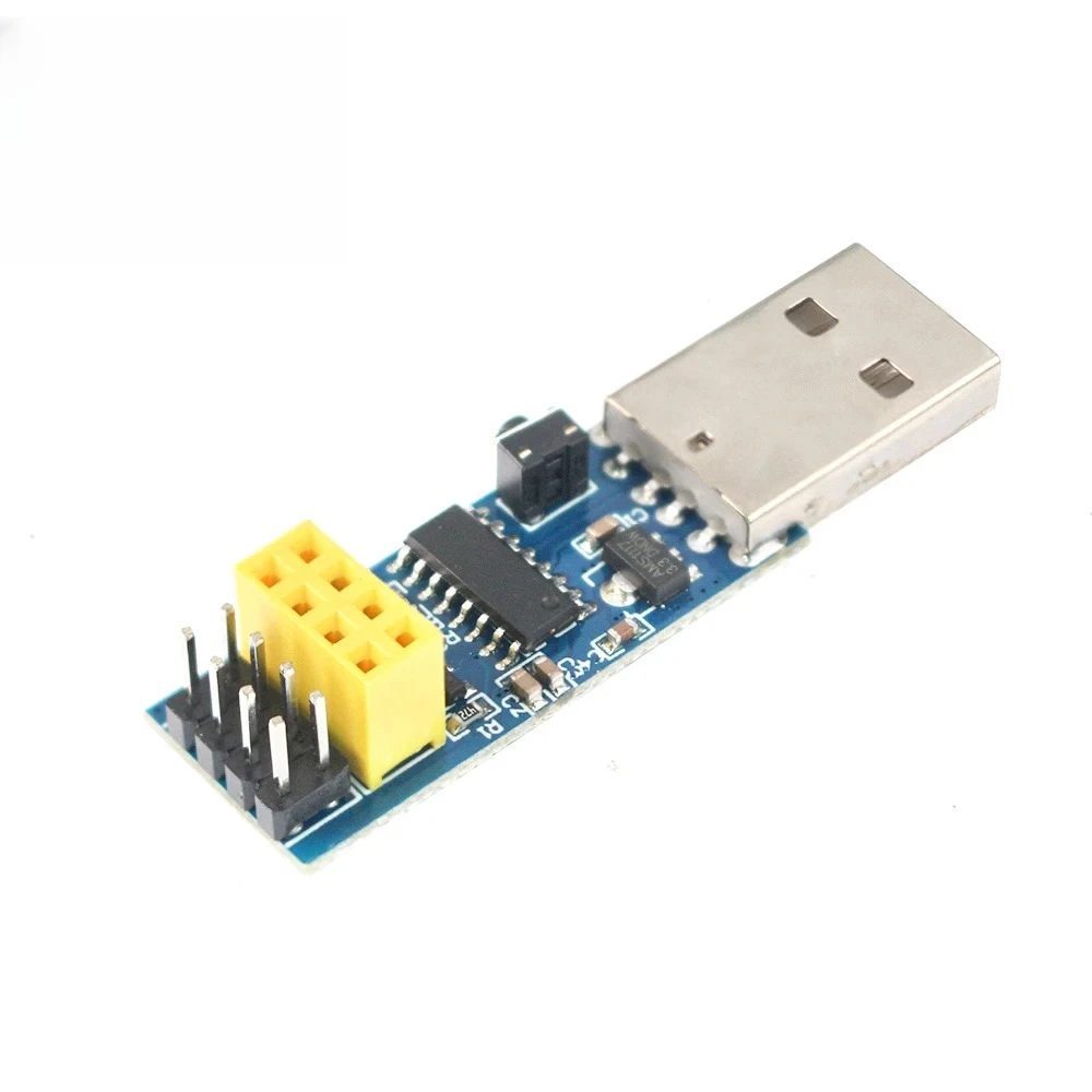 CH340C WIFI وحدة تنزيل ESP-01 ESP01S مبرمج محول USB إلى ESP8266 لوحة تطوير لاسلكية تسلسلية لاردوينو