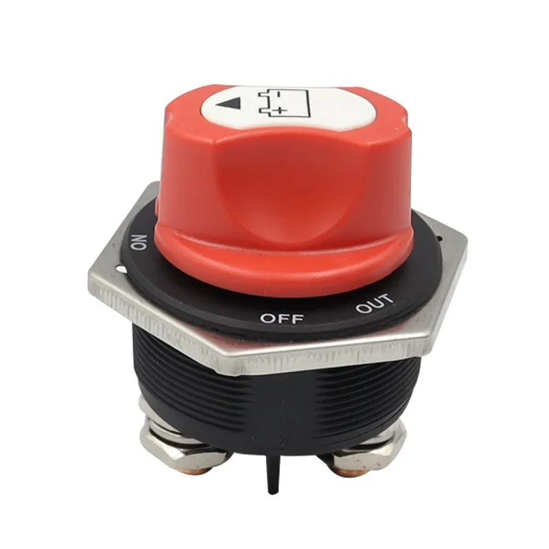 Battery Isolator Selector Switch for Boat,Waterproof Battery Master Disconnect Switch Power Cut/Shut Off Kill Switch Max DC 50V