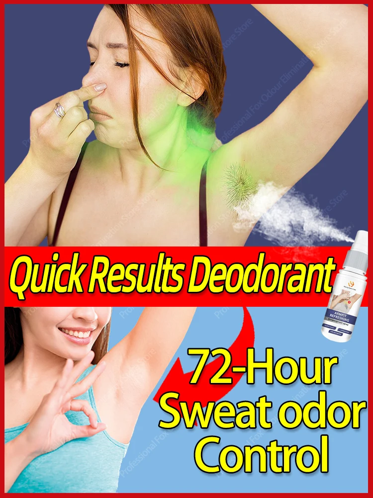 Armpit Odor Remover Woman For Strong Sweat Body Odor Anti Sweating Deodorant For Men Antiperspirant Long Lasting Underarm