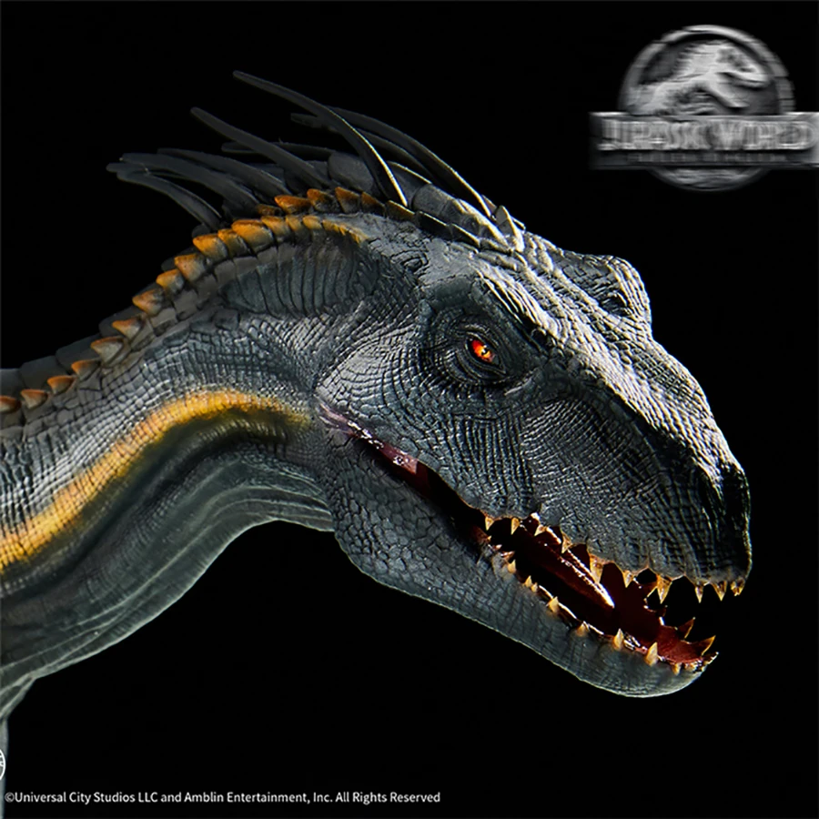 Original  W Dragon-Velociraptor Dinosaur Modelo  1/15 dinosaurio Indoraptor 45cm