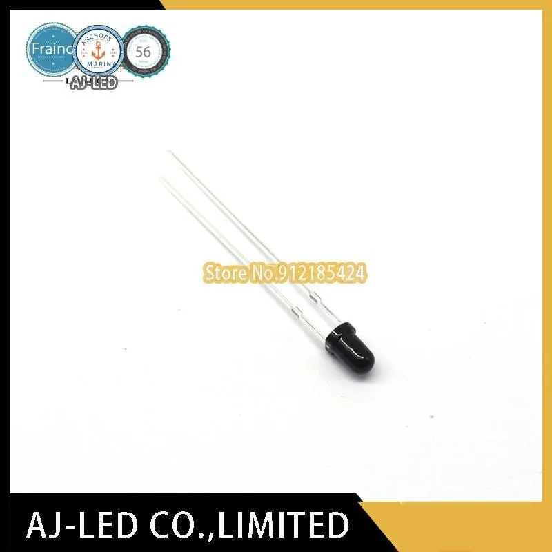 

50pcs/lot LTR-4206E Infrared receiver tube Photosensitive receiver tube 3mm wavelength 940nm new