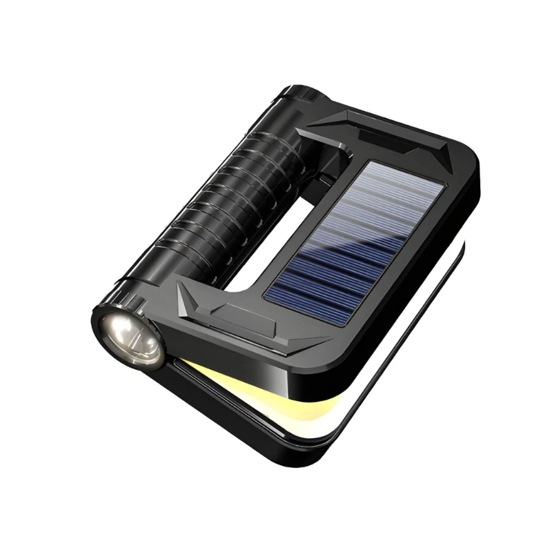  High Power Solar Camp Light With Adjustable Brightness And Builts In Hanging Hook