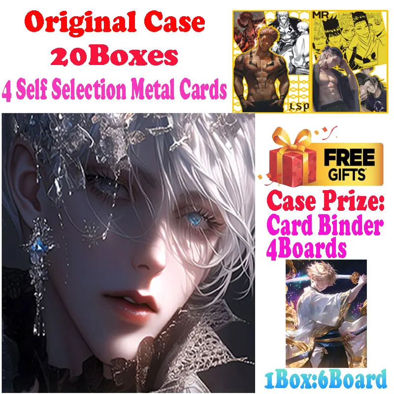 

Lastest Wholesale Qiyuan Culture Acrylic Colored Paper Artboard Trading Palying Card Anime Gojo Nanami ACG TCG Gift