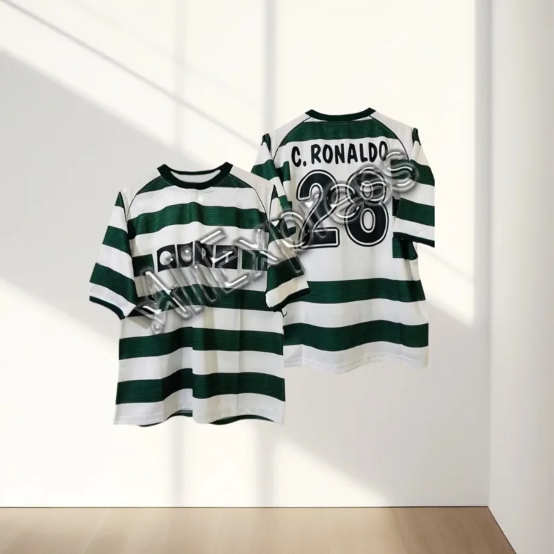 

New T-Shirts moto 2024 Football Jersey Ronaldo Commemorative O-Neck Digital 3D Printed Street Tracksuit for Men Boys