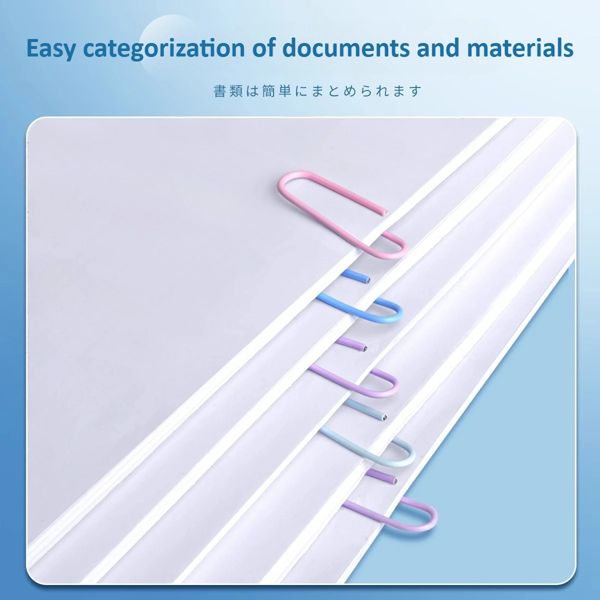 320 stuks kleur paperclips kantoorbenodigdheden paperclip grote bestand bladwijzer paperclip organisator briefpapier roestvrij staal
