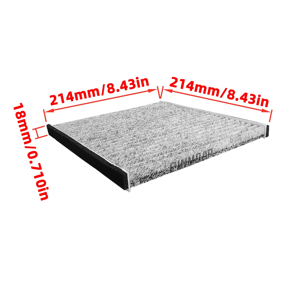 PINMOAP Auto-Klimaanlagenfilter ist geeignet für Lexus ES300 GX470 RX350 RX400h Toyota Avalon Camry Sienna Solara 87139-YZZ19 – Detail 4