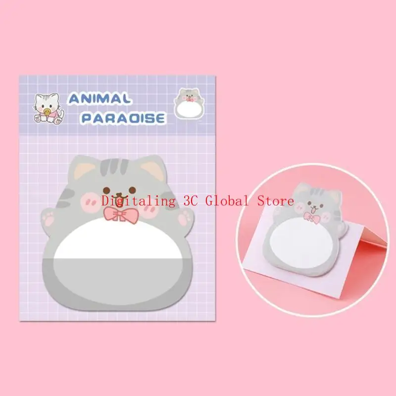  Cartoon Animal Notes Pad 160Sheets Adheive Note Paper Small Notepads Memo Pad