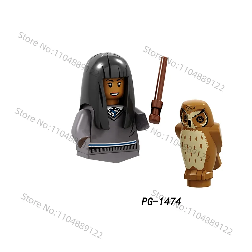 Hot Toys Harry Potter MINI Block Spielzeug Lovegood Ron Malfoy Luna Baustein Geschenk Actionfigur Puppe