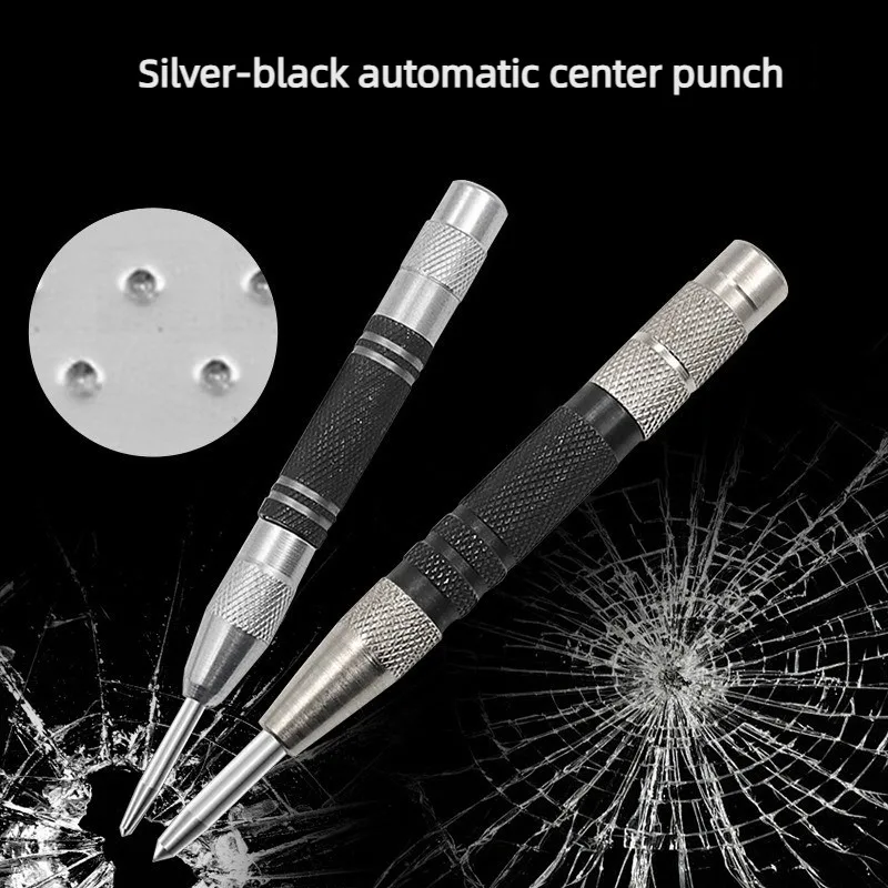 1pcs Automatic Center Punch Automatic Metal Punch Tool Woodworking Tools Loaded Marker Wood Chisel Joinery Carpenter Tool
