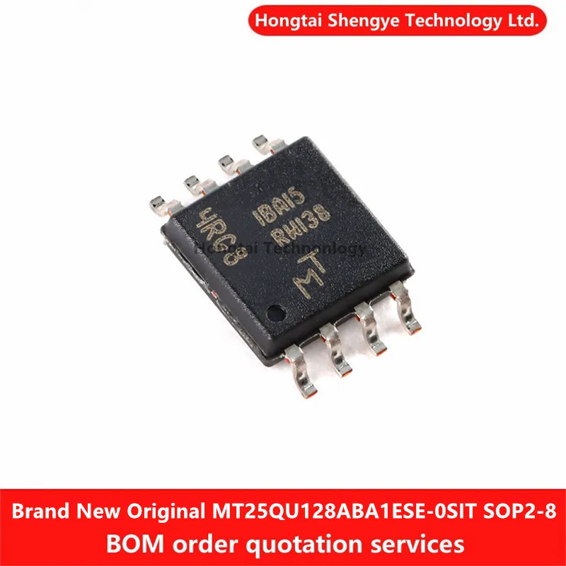 New Original MT25QU128ABA1ESE-0SIT SOP-8 128Mb NOR Flash Memory Chip