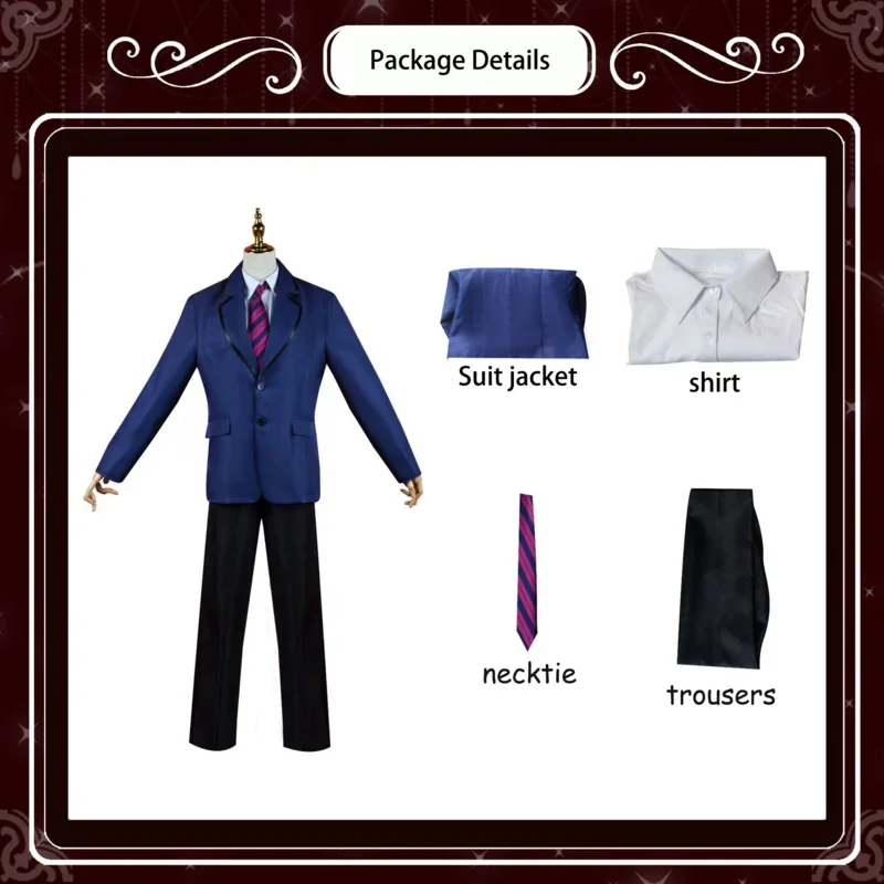 Komi Can't Communicate Tadano Hitohito Cosplay Costume Outfits Shirt Tie Short Wig Neck Men Anime Uniform Halloween