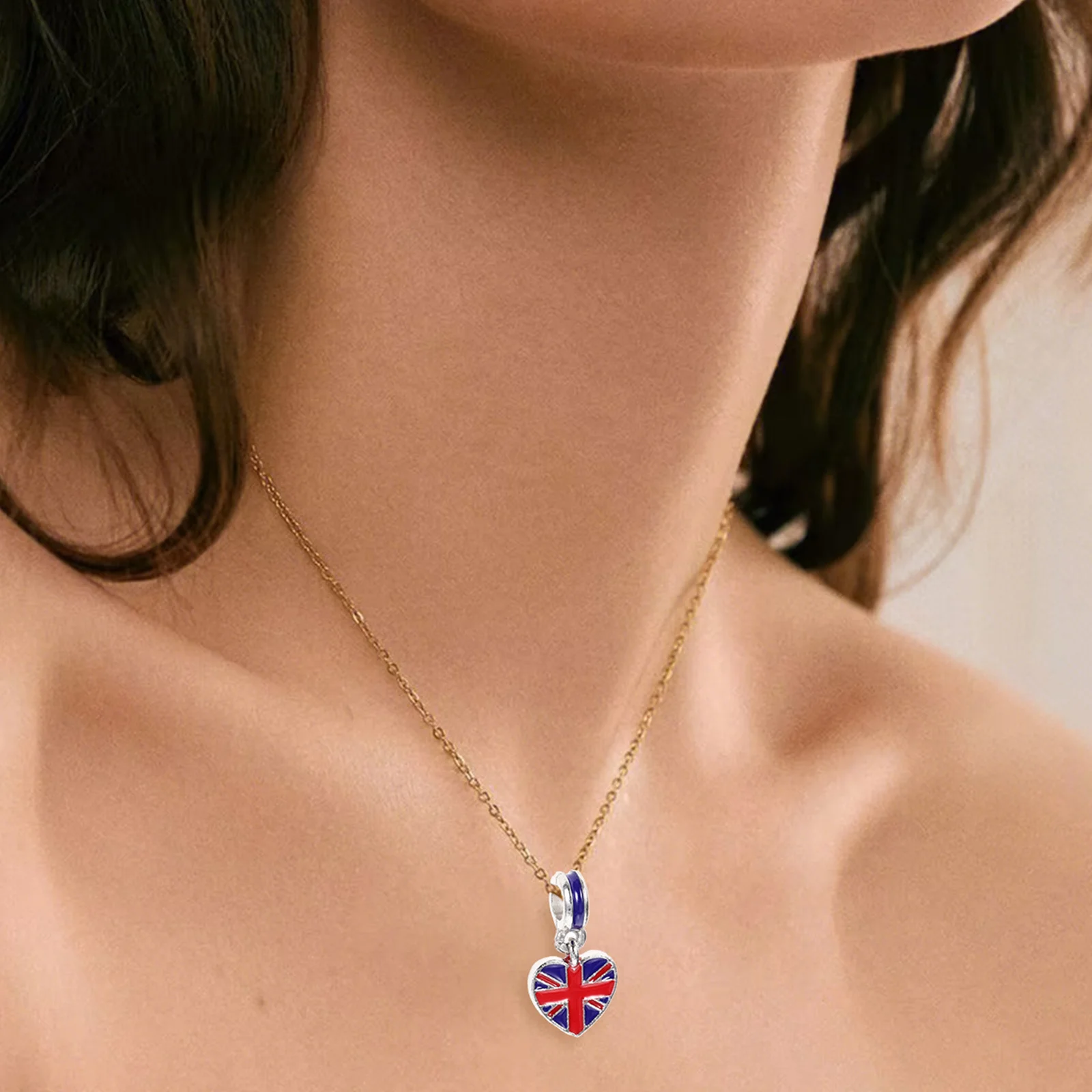 

10pcs Britain Alloy Hand Jewelry Elegant Alloy Hand Jewelry Bangle Fashion Women Bracelet Britain Flag Women Bracelet