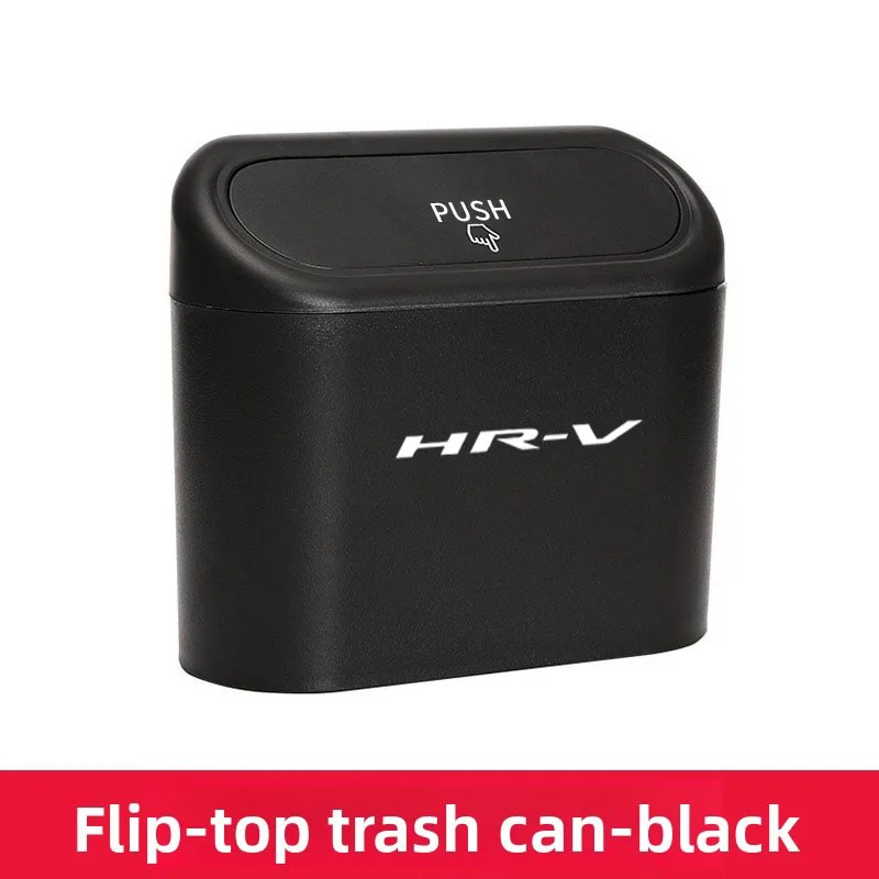 Car Trash Can Storage Box Door Side Hanging Organizer Bag Seat Back Interior Supplies  For Honda HRV HR-V Logo