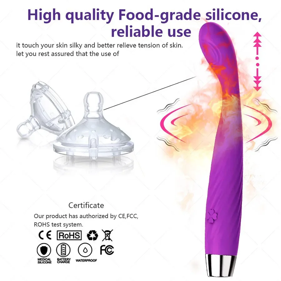 Powerful Beginner G-Spot Vibrator for Women 8 Seconds to Orgasm Finger Shaped Vibes Nipple Clitoris Stimulator Adult Sex Toys - Image 6