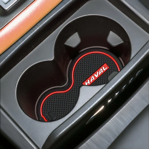 Imagen 2 del producto ZUNDUO-alfombrilla antideslizante con ranura para puerta para GWM Haval Jolion 2021-2023, almohadilla con ranura para puerta, portavasos, accesorios interiores, posavasos de goma