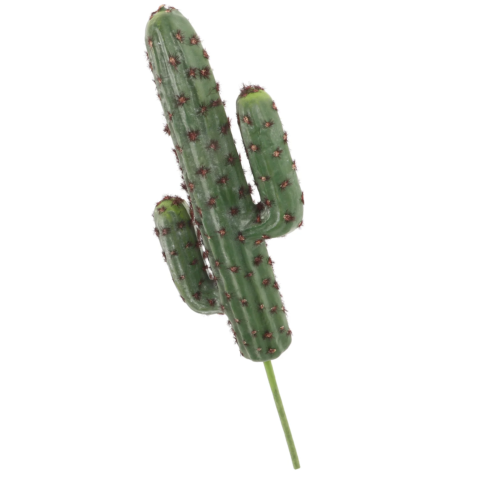 

Potted Prickly Pear Tabletop Simulation Cactus Decoration Faux Plants Indoor Plastic Shape Ornament Office