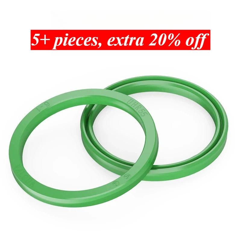 UHR Series U-Shaped Seals Polyurethane Dust Sealing Ring for: Hydraulic Rod Piston Rod Japanese Brand UHR18~200
