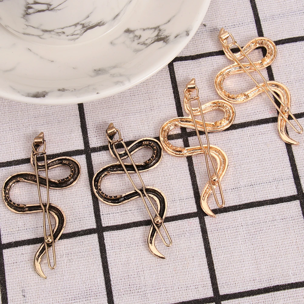 

6pcs Hair Vintage Barrette Barrette Creative Headdress Bobby Pins Creative Headdress Gold Color Hair Accessories