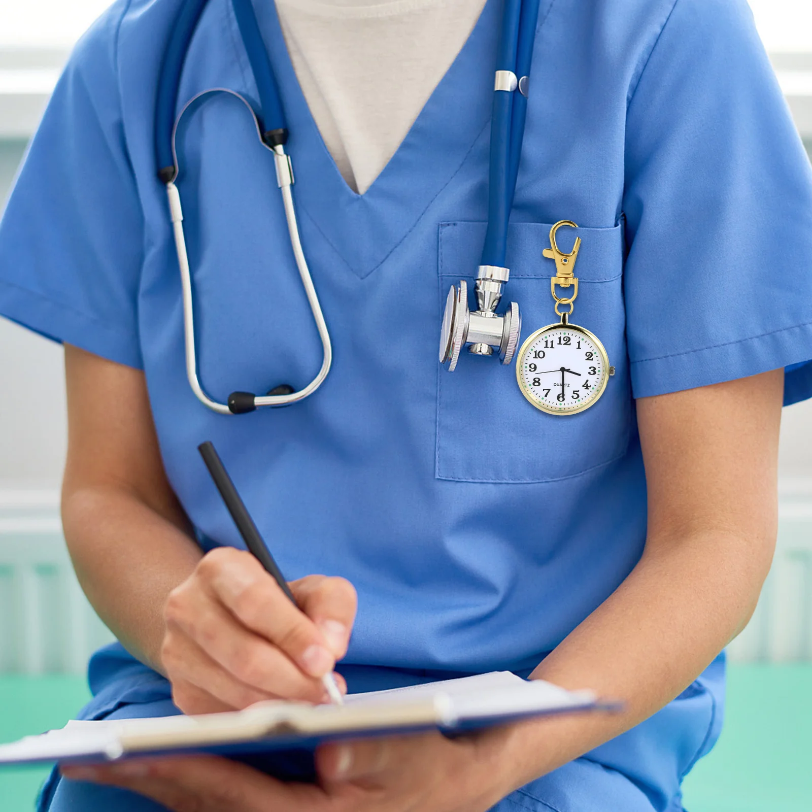 Desain Gantungan Kunci Jam Tangan Bercahaya Halus Ringan Nyaman Dipakai untuk Jam Tangan Gesper Kunci Lansia Paruh Baya