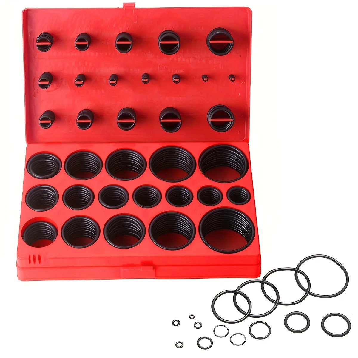 419pcs Rubber Seal O Ring Assortment Plumbing O Ring Universal Metric Kit Rubber Seal Set Assortment Set