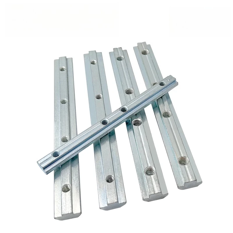 

Aluminum Profile Straight Connector European Standard 2020 2040 Connection Strip Butt Joint Extended Slot Strip Stainless Steel