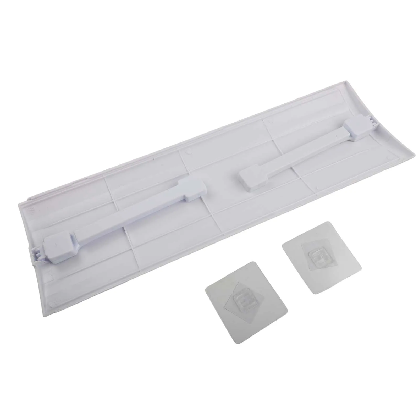 Air Conditioning Exhaust Baffle with Telescopic Design for Airflow Direction Adjustment and Prevention of Direct Wind Blows
