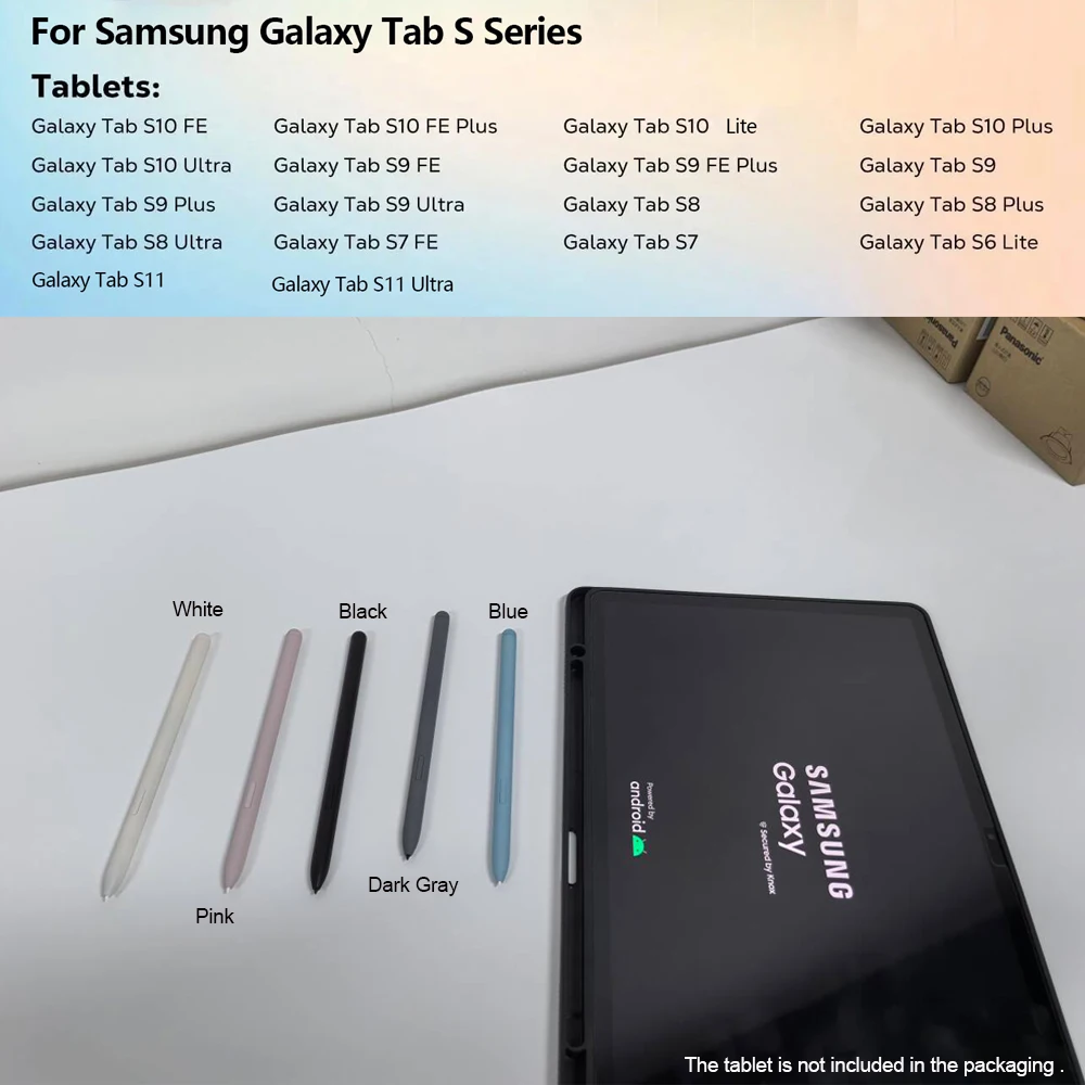 Stylus Pen For Samsung S Pen For Samsung Galaxy Tab S11 Ultra S7 S8 S9 S10 FE Plus Tablet Pen Drawing Pencil Without Bluetooth