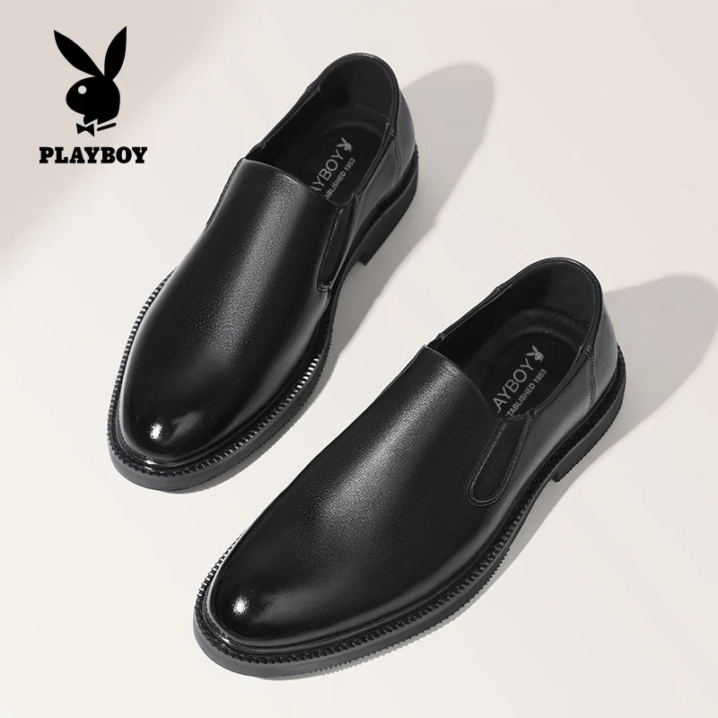mocassins-decontractes-pour-hommes-a-bout-rond-en-cuir-noir-–-chaussures-habillees-elegantes-a-enfiler-pour-jeunes-et-d'age-moyen