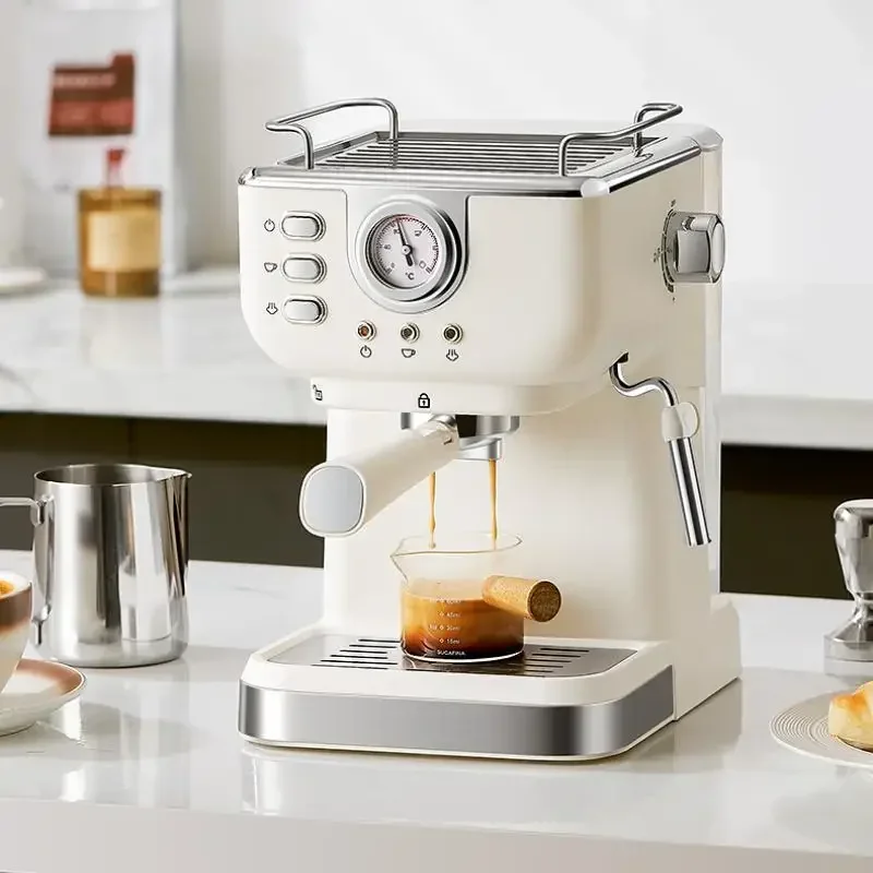 

For Coffee Machine 220V 20Bar Italian Semi Automatic Coffee Machines Automatic Milk Frother Coffee Maker Espresso