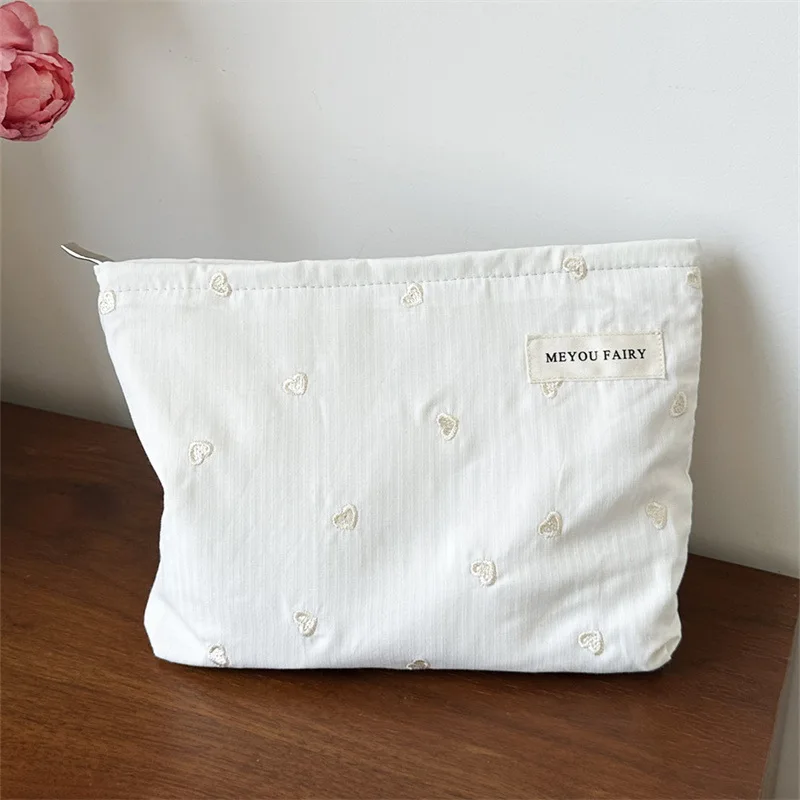 Travel Zipper Bag Versatile Makeup Organizer High Capacity Storage Bag Multi-Functional Cosmetic Bag For Handbag Vanity Suitcase
