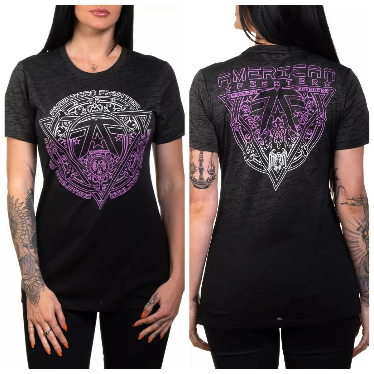 

Fashionable American Fighter Jet Women's Printed Pattern T-shirt, Short-sleeved Suitable for Both Home and Sports
