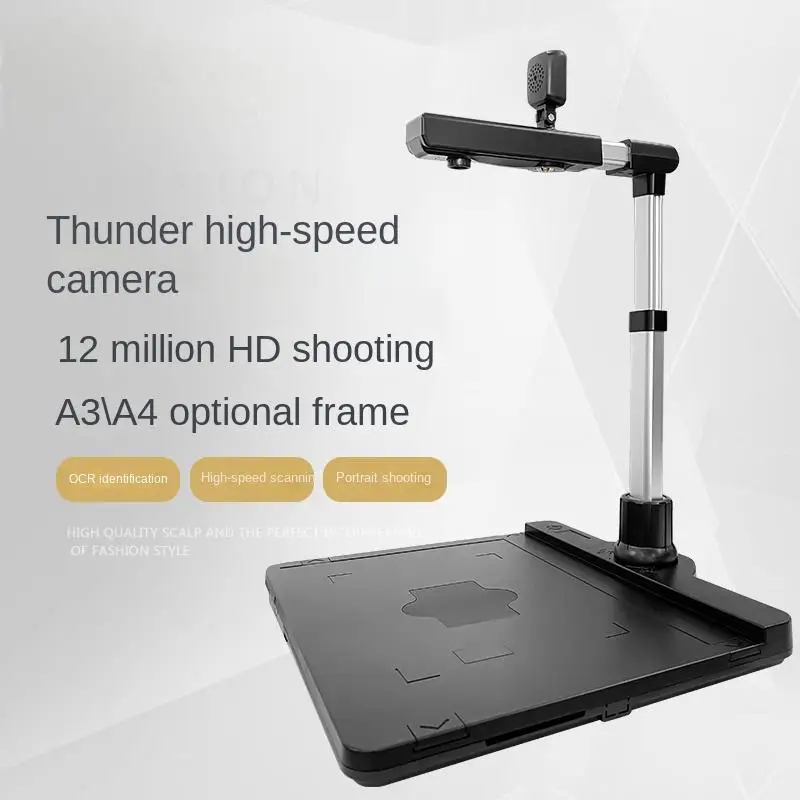 Portable Visual Presenter Rugged A3 A4 Book Scanner High Resolution Document Camera Document Scanner
