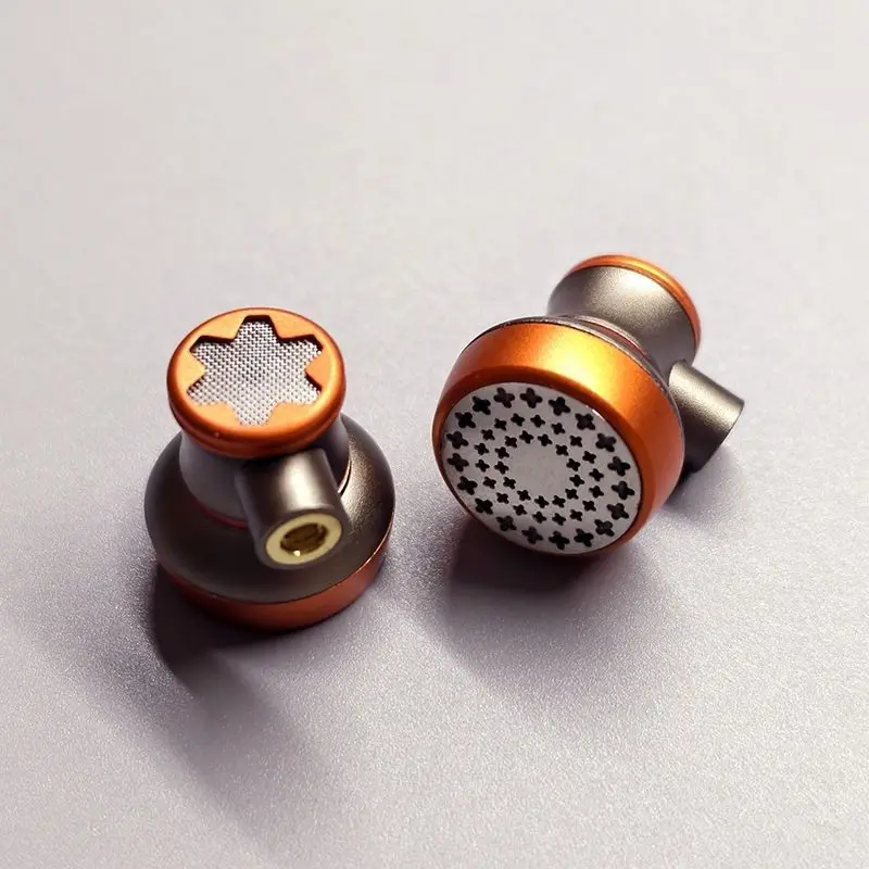 Интерфейс MMCX HIFI Металлические проводные наушники Двойной динамический штекер с плоской головкой Полувкладыши Открытые басовые наушники TYPEC Замененый кабель HiFi