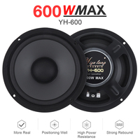 400W/500W/600W Car Coaxial Speaker 4“/5”/6” Car Speaker Sound 12V Stereo Speaker Car Subwoofer