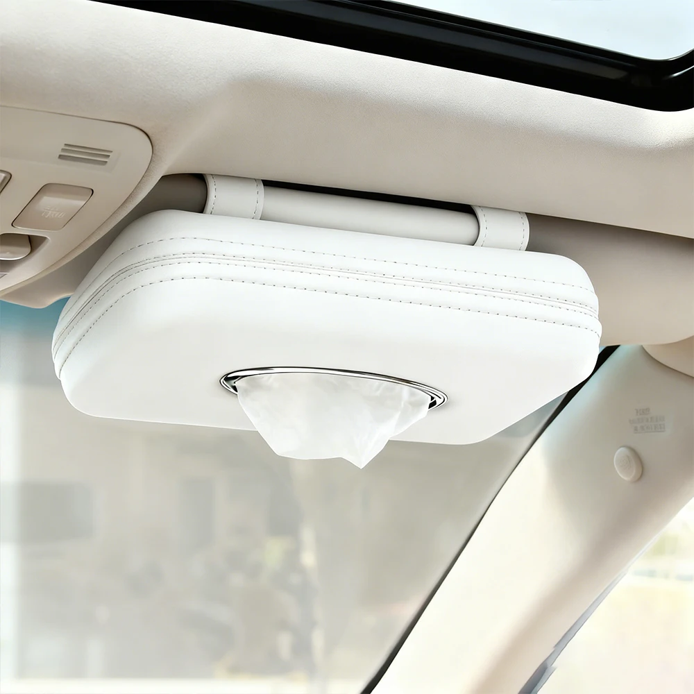 

Car Sun Visor Tissue Holder Car Tissue Box Car Sun Visor Hanging Tissue Bag Napkin Box Tissue Storage Bag Car Accessories