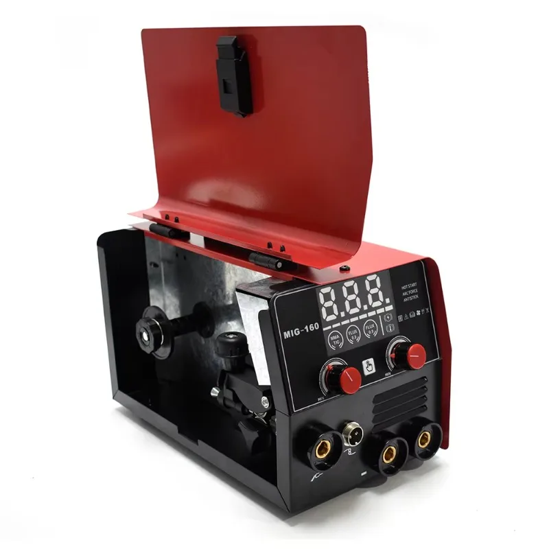 MIG-160 Portable Multi-Process Welder Dual Voltage 110V/220V Stainless Steel Bar Welding Beginner