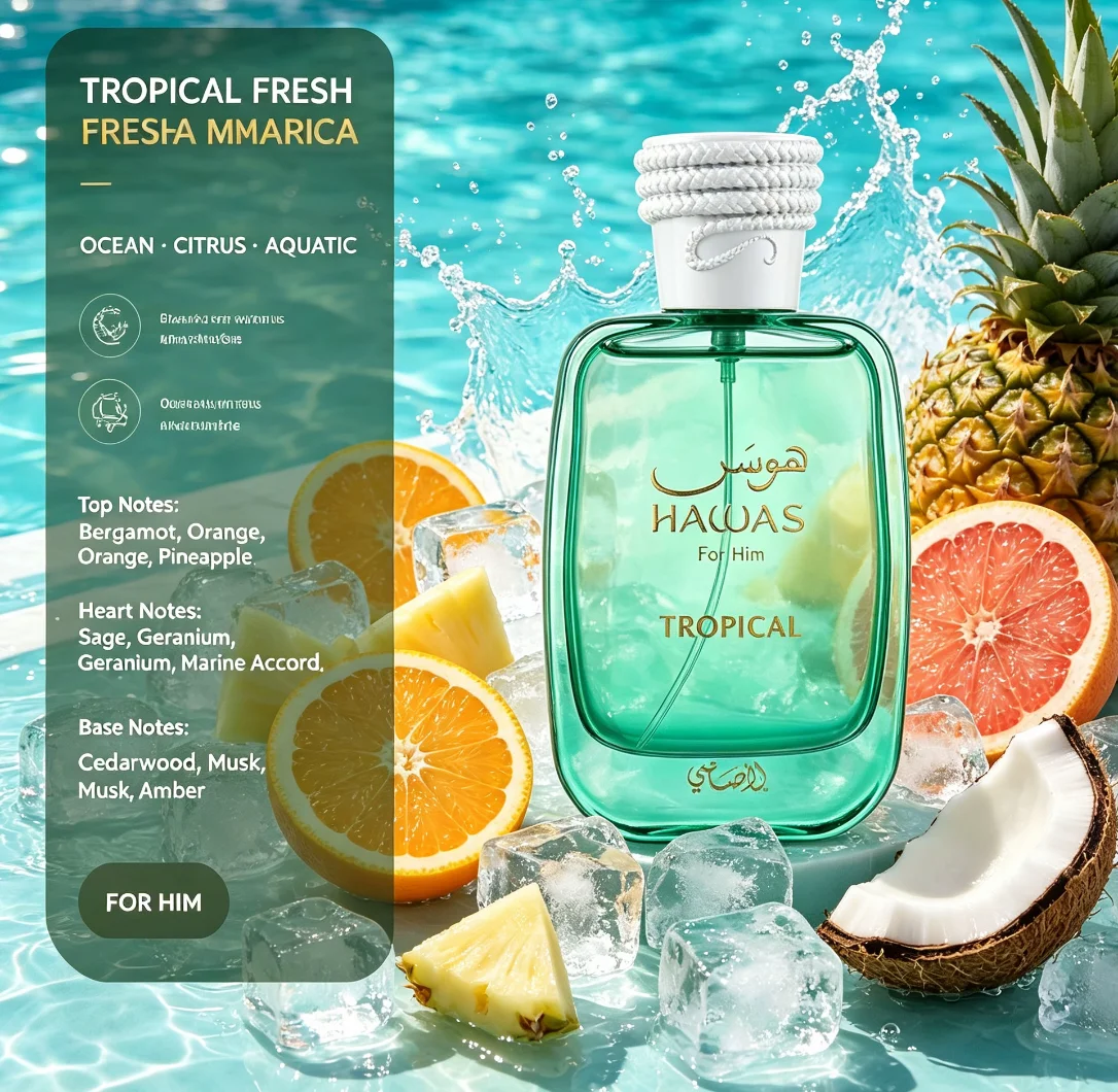 Hawas Tropical For Him Perfume – Perfume Juicy Fragrance recenzja i cena