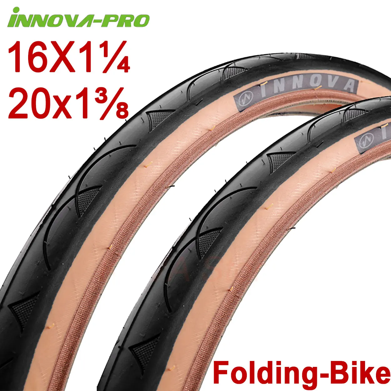 Innova Folding Bike Tires 16 20 Inches Small Wheel Bicycle Tyres Puncture-resistant Wire Tire