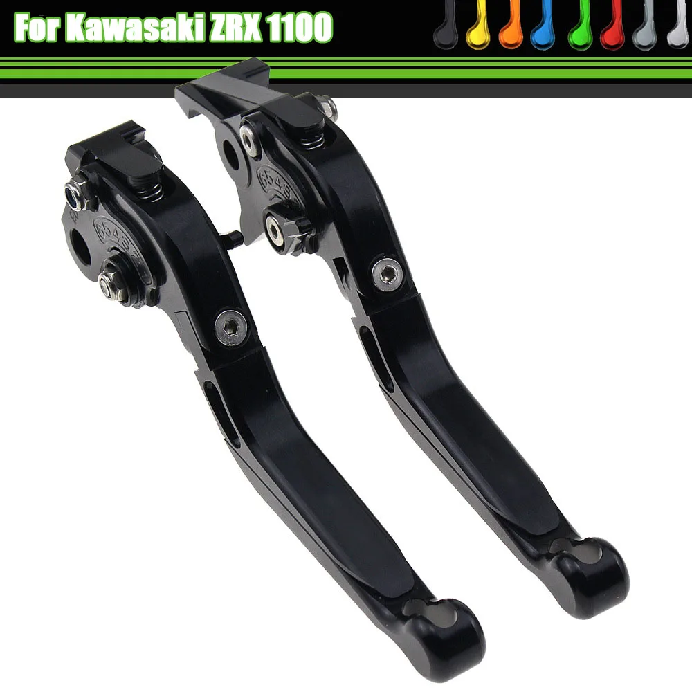 

For Kawasaki ZRX1100 ZRX1200 1999-2007 Motorcycle Brake Clutch Levers Nice CNC Folding Adjustable Motorcycle Clutch Brake Levers
